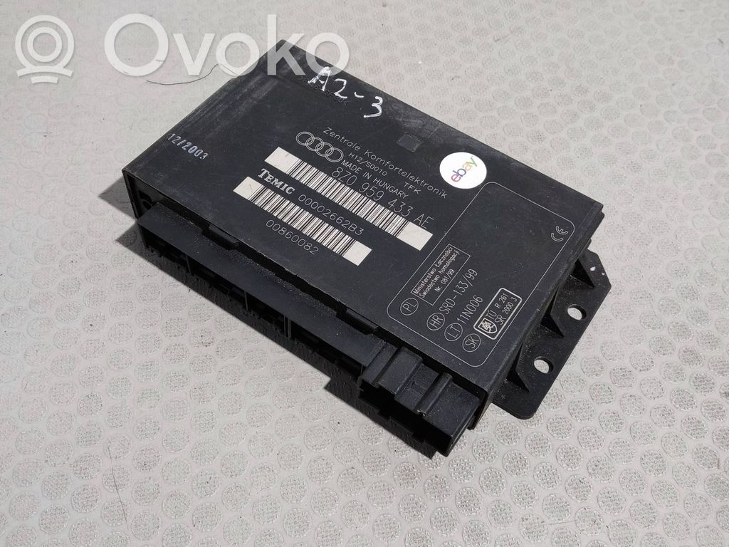 Audi A2 Módulo de confort/conveniencia 