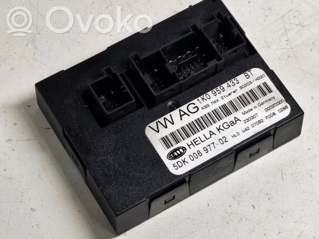 Skoda Octavia Mk2 (1Z) Moduł / Sterownik komfortu 