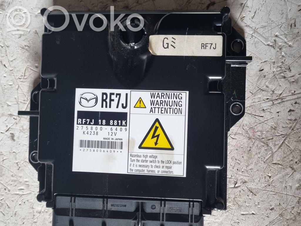 Engine control unit/module   RF7J18881K,2758006409,K4238