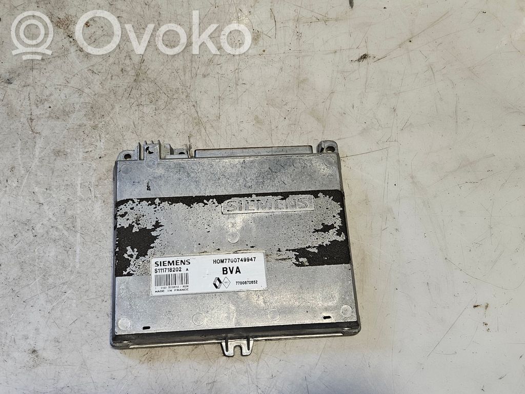 Engine control unit/module   S111718202A,7700749947,7700872652