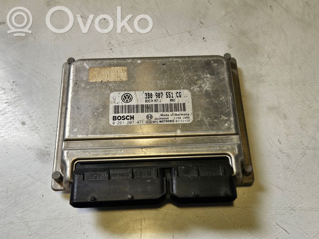 Volkswagen PASSAT B5.5 Engine control unit/module 