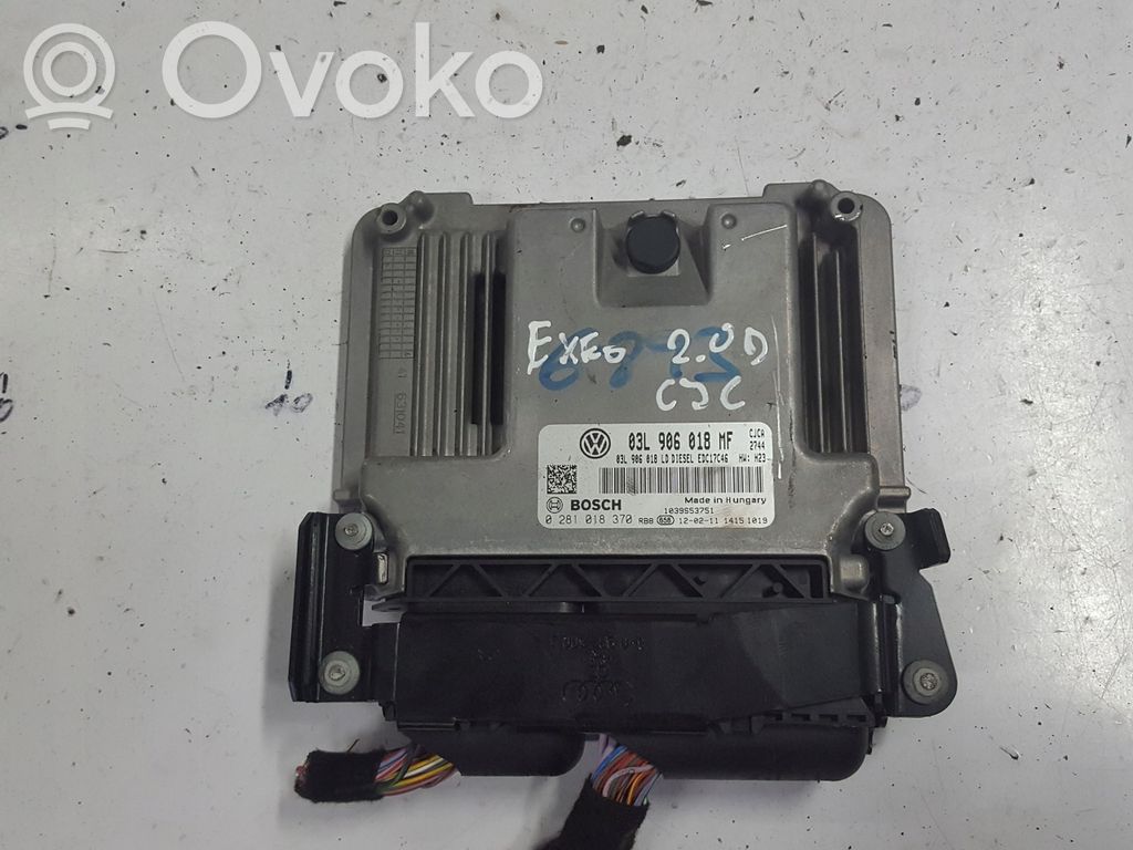 Seat Exeo (3R) Engine control unit/module 