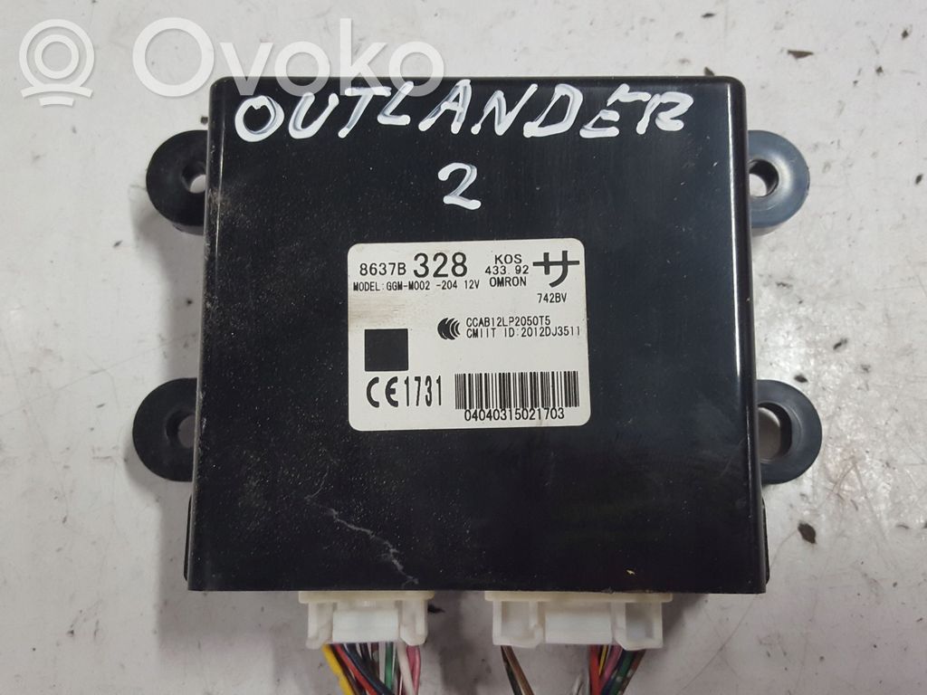 Other control units/modules   8637B328