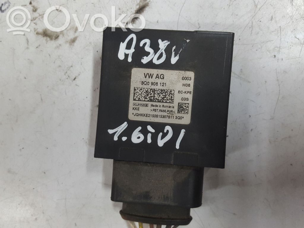 Fuel injection pump control unit/module   3Q0906121