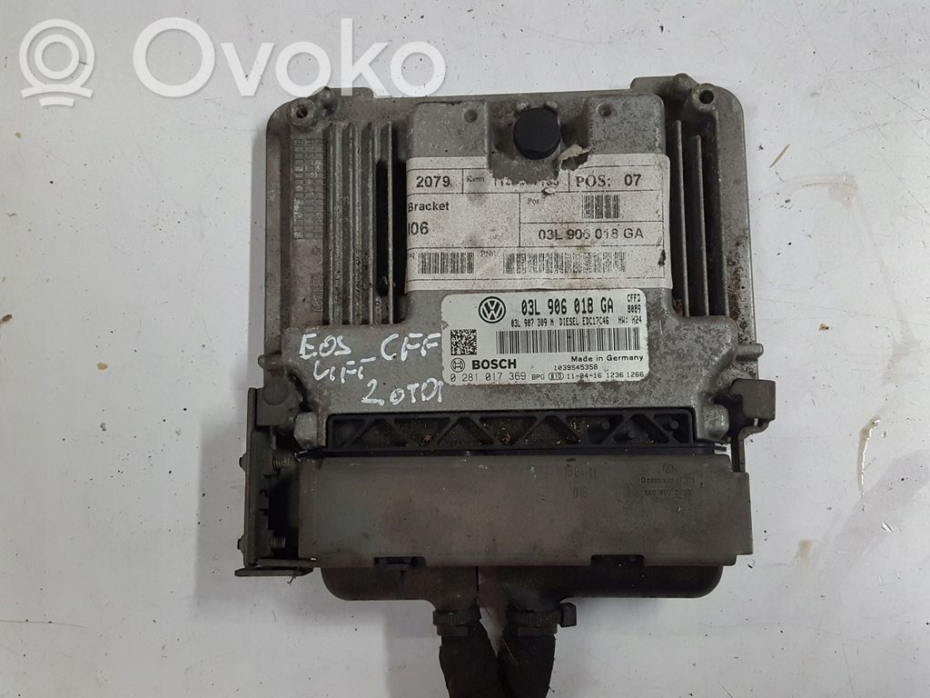 Volkswagen Eos Engine control unit/module 