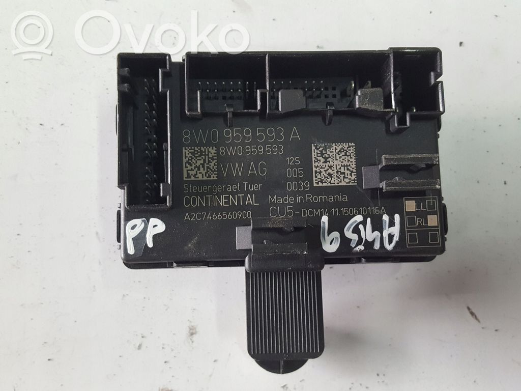 Door control unit/module   8W0959593A