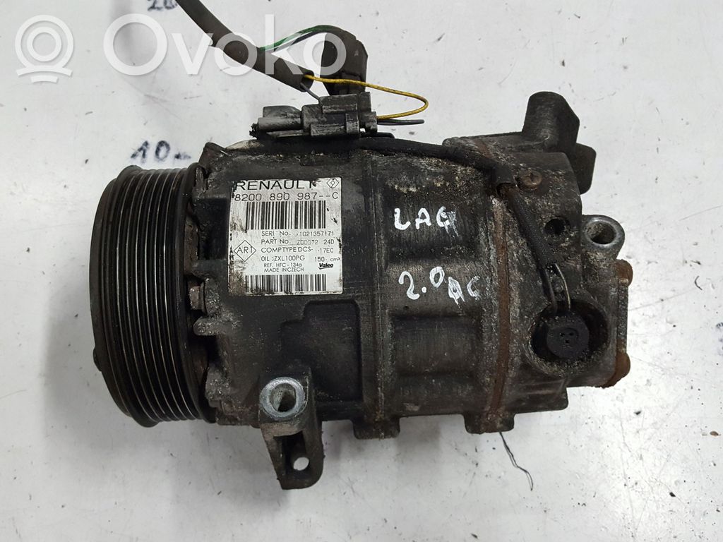 Renault Laguna III Kompresor / Sprężarka klimatyzacji A/C 