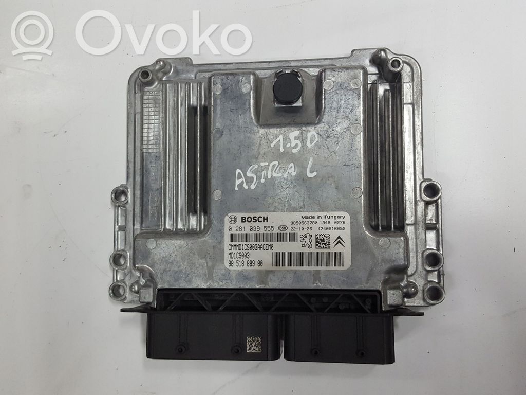 Engine control unit/module   9851888980