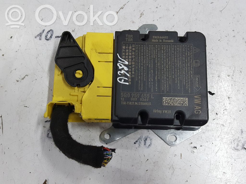 Audi A3 S3 8V Module de contrôle airbag 