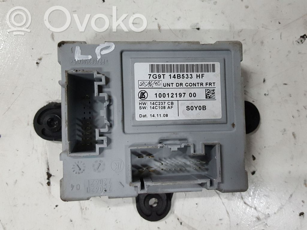 Unidad de control/módulo de la puerta   7G9T14B533HF