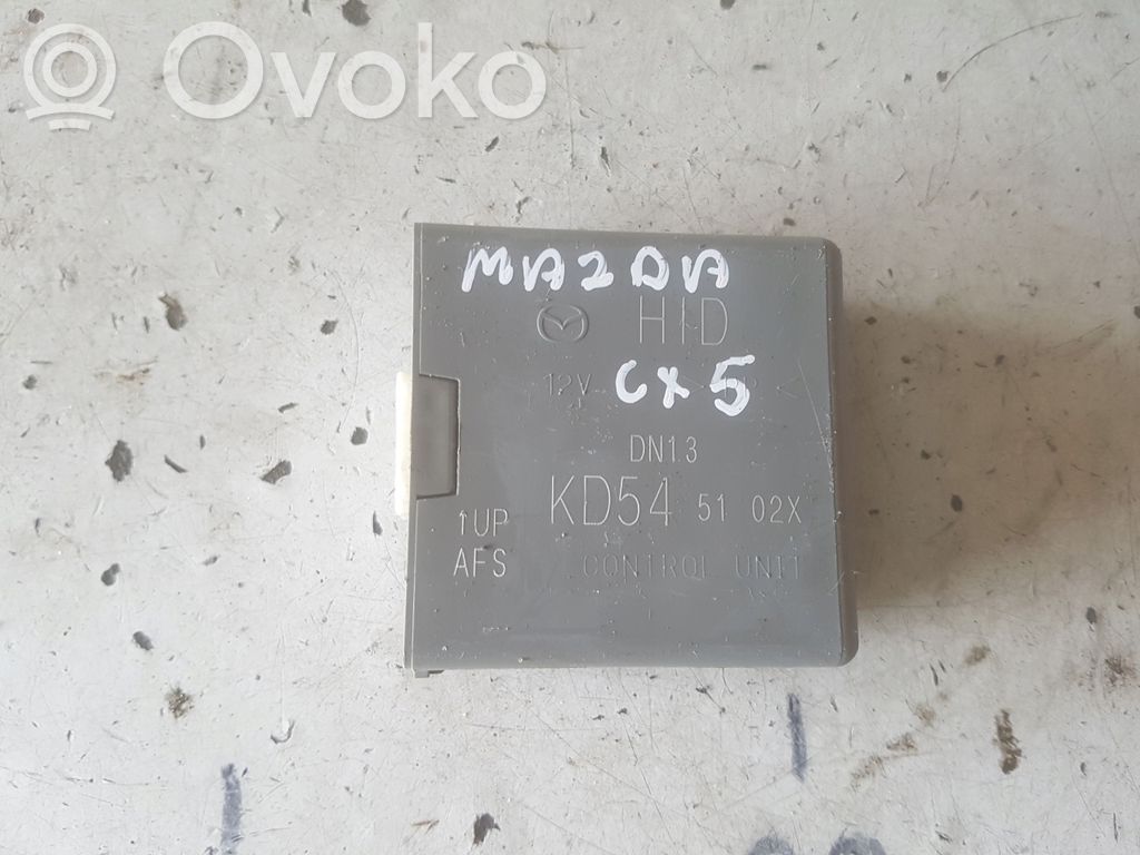 Muut ohjainlaitteet/moduulit   KD545102X