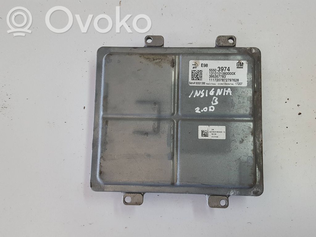 Opel Insignia A Engine control unit/module 