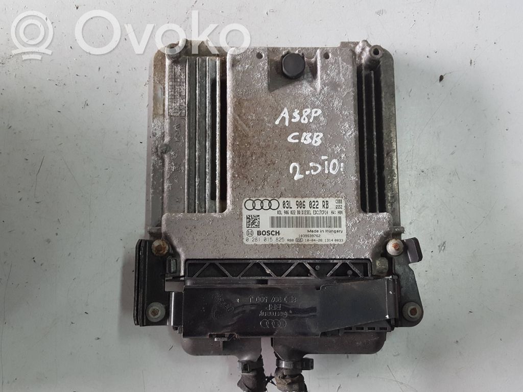 Audi A3 S3 8P Engine control unit/module 