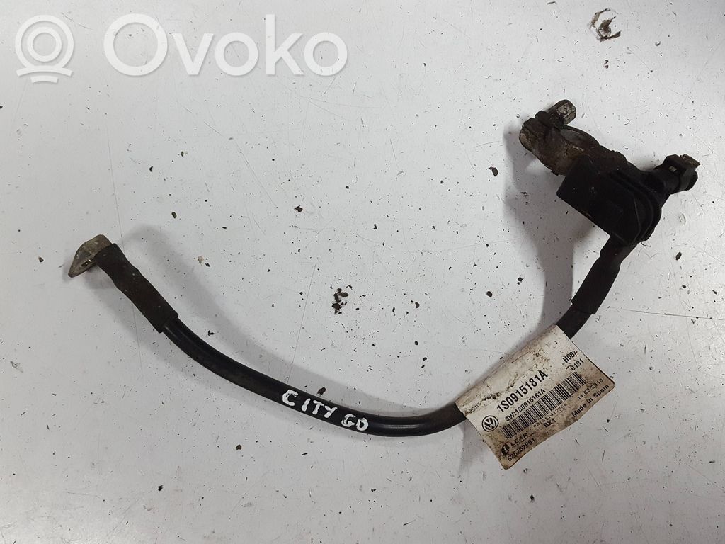 Skoda Citigo Cable negativo de tierra (batería) 