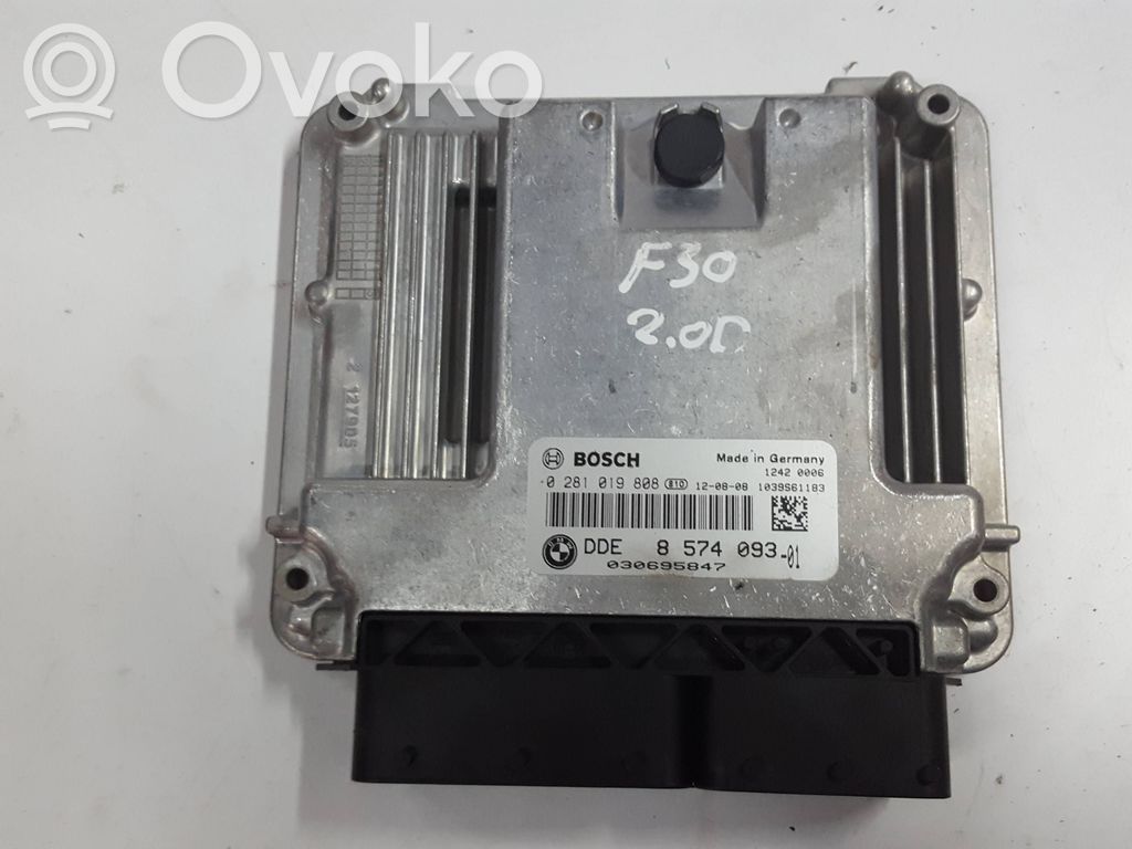 BMW 3 F30 F35 F31 Motorsteuergerät/-modul 