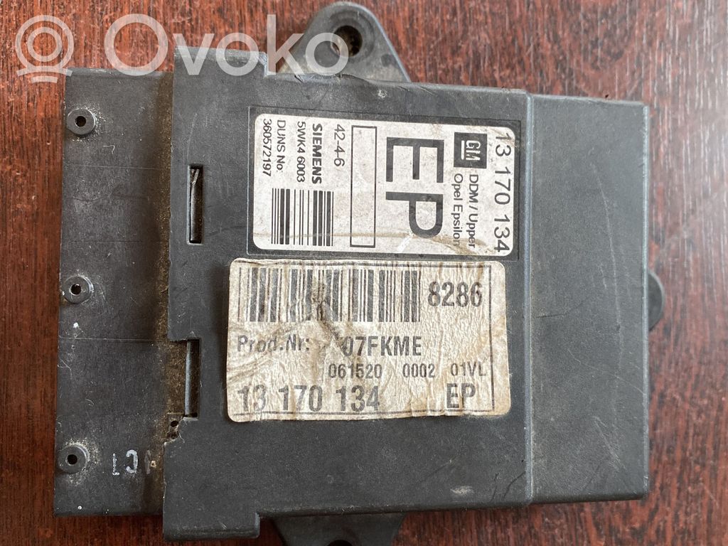 Opel Vectra C Door central lock control unit/module 