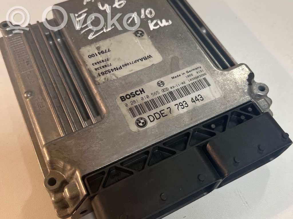 BMW 3 E46 Engine control unit/module 