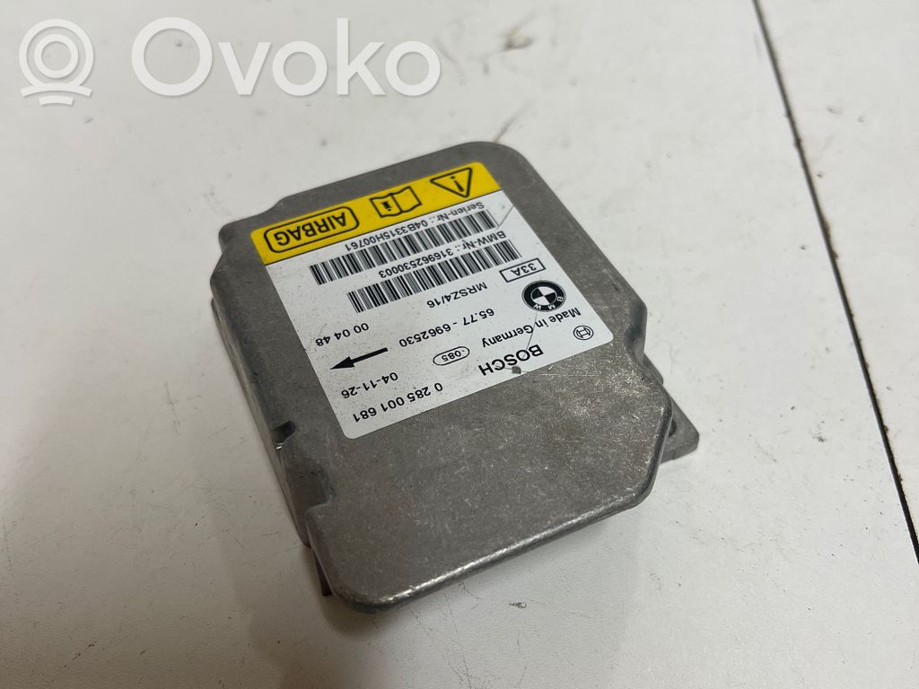 Airbag control unit/module   6962530,0285001681,316962530003
