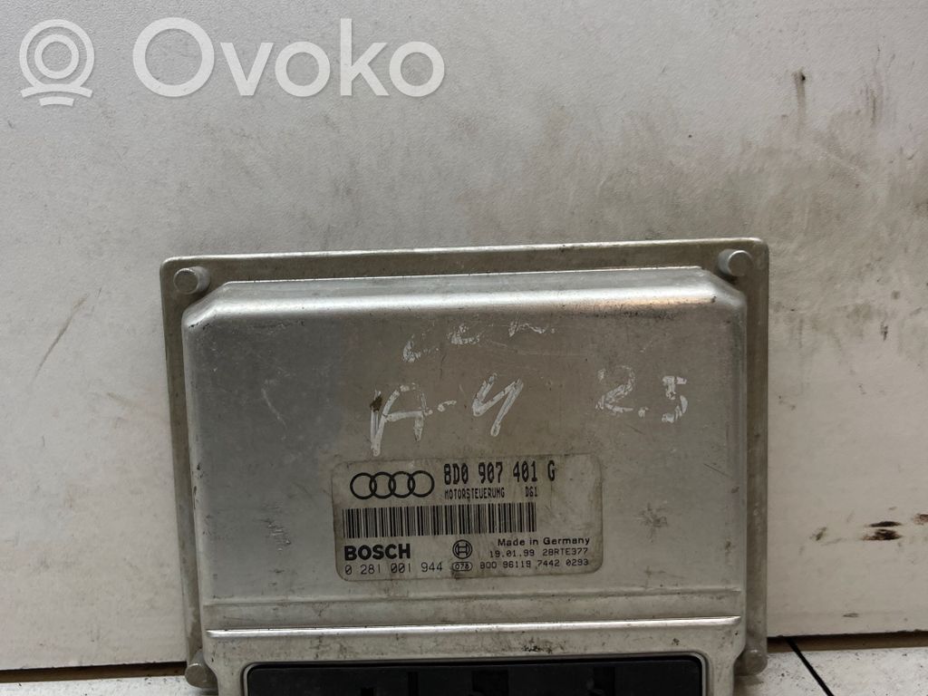Audi A4 S4 B5 8D Engine control unit/module 