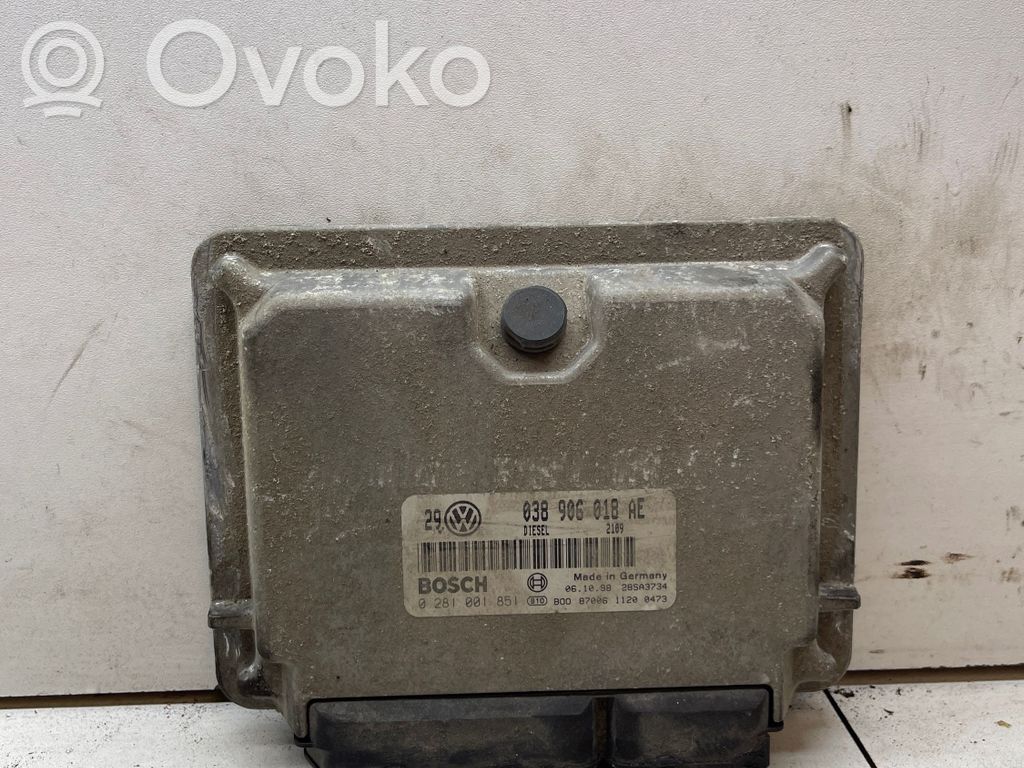 Engine control unit/module   038906018AE