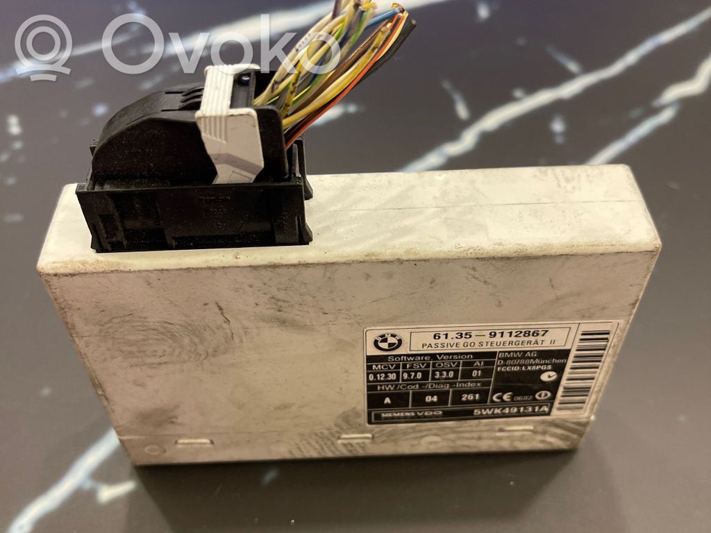 BMW 5 E60 E61 Keyless (KESSY) go control unit/module 