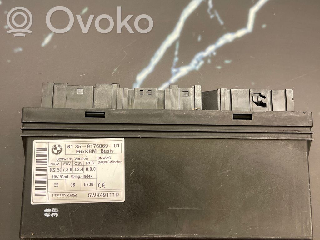 BMW 5 E60 E61 Komforto modulis 