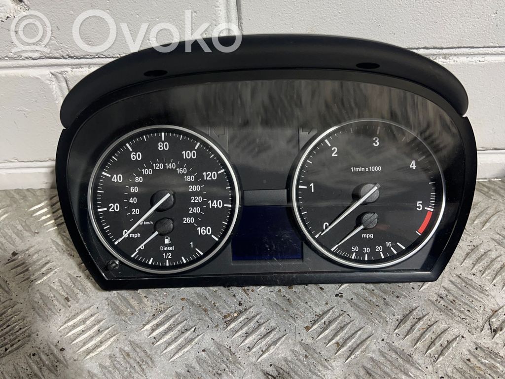 BMW 3 E90 E91 Speedometer (instrument cluster) 