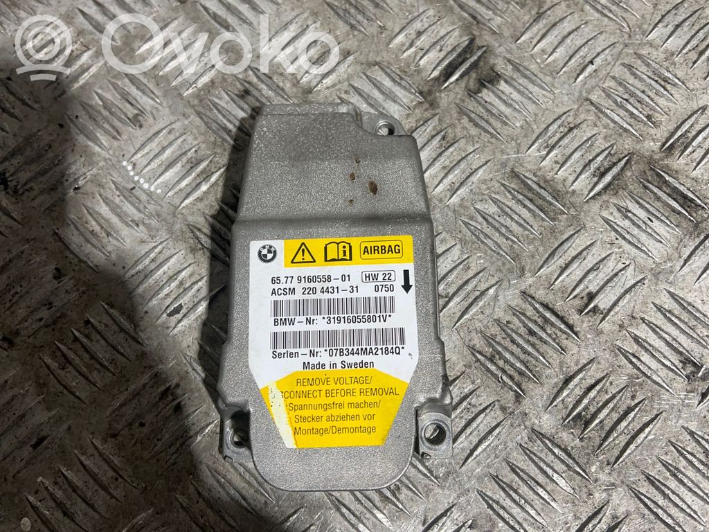 BMW 5 E60 E61 Airbag control unit/module 