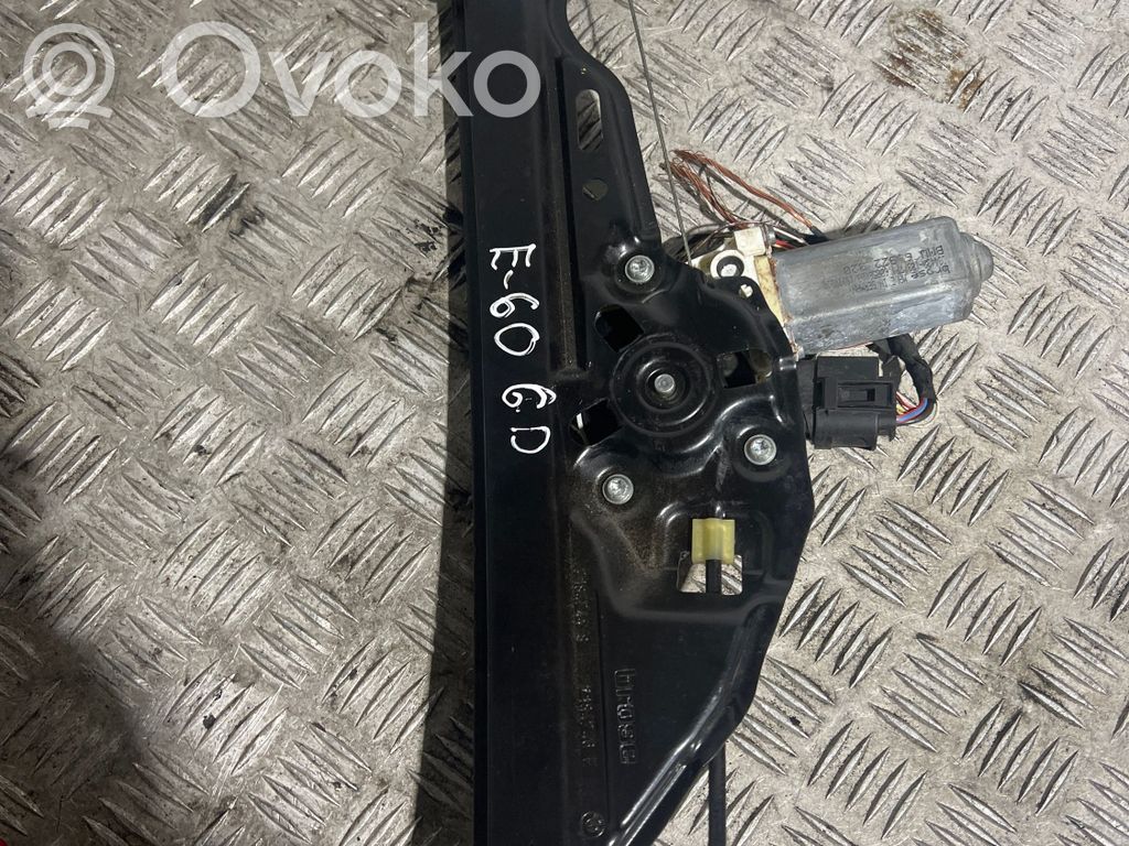 BMW 5 E60 E61 Regulador de puerta trasera con motor 