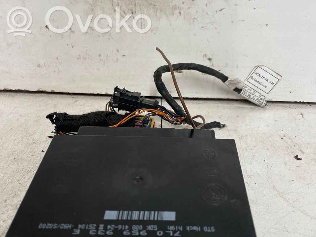 Volkswagen Touareg I Comfort/convenience module 