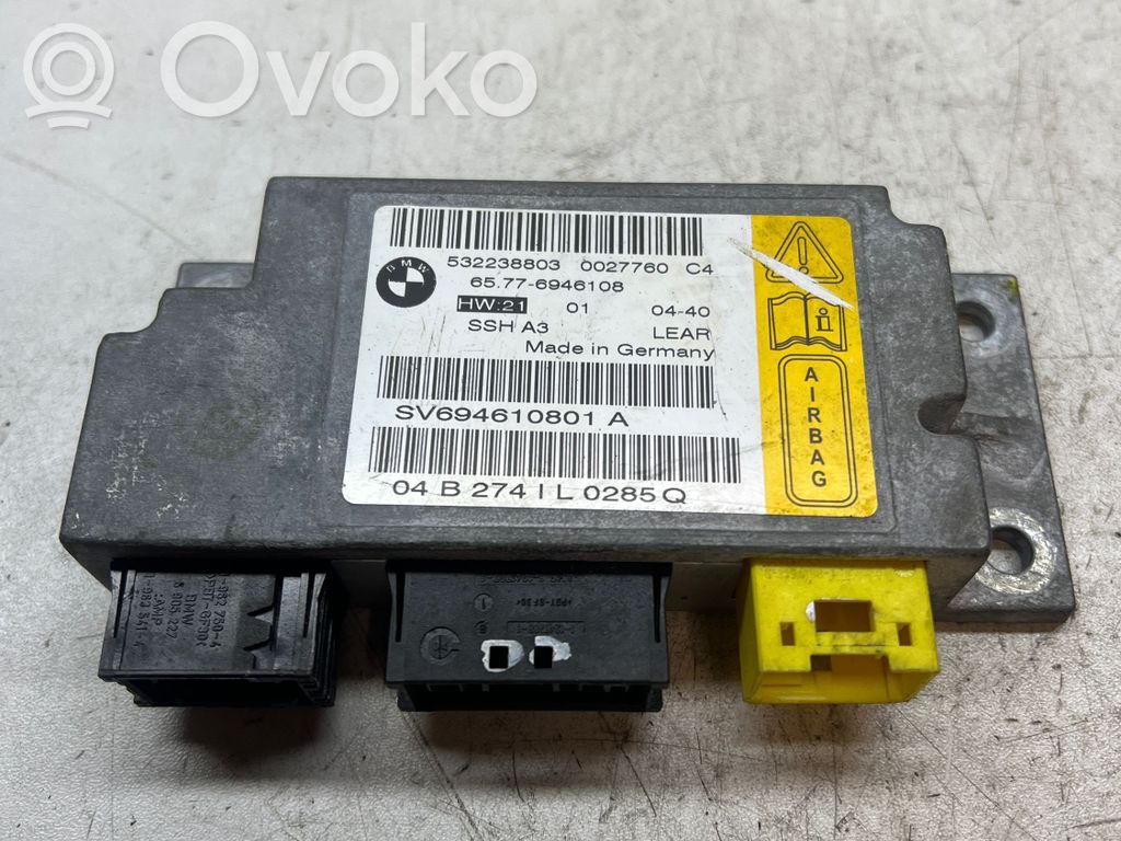 BMW 7 E65 E66 Airbag control unit/module 