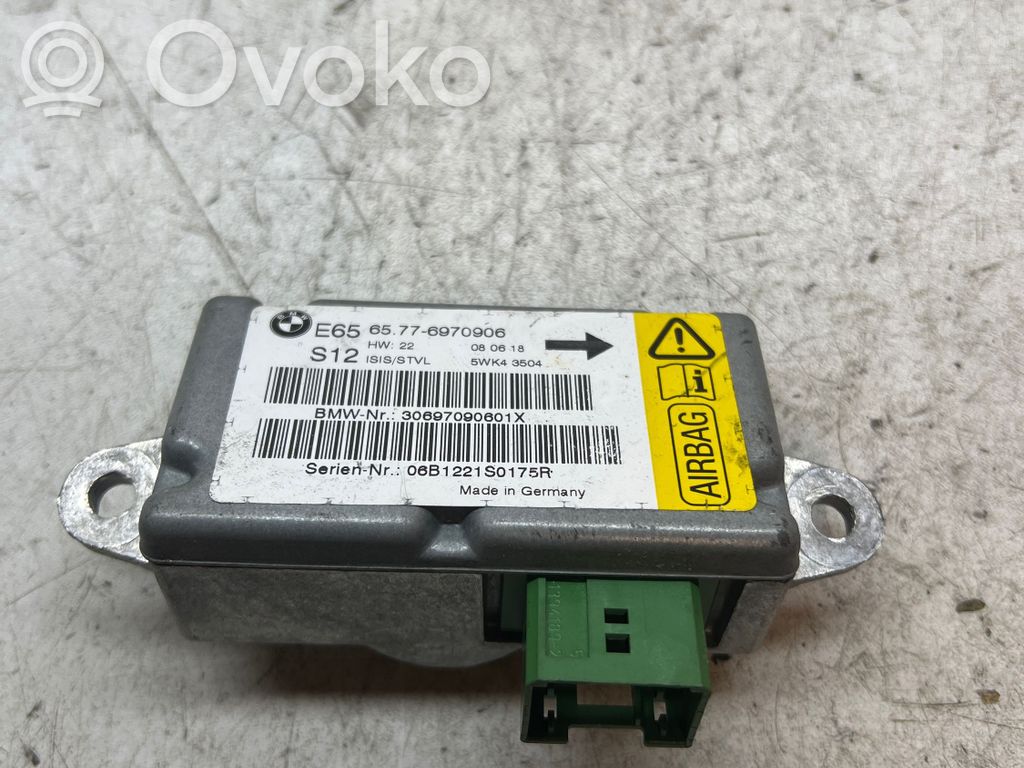 BMW 7 E65 E66 Airbag deployment crash/impact sensor 