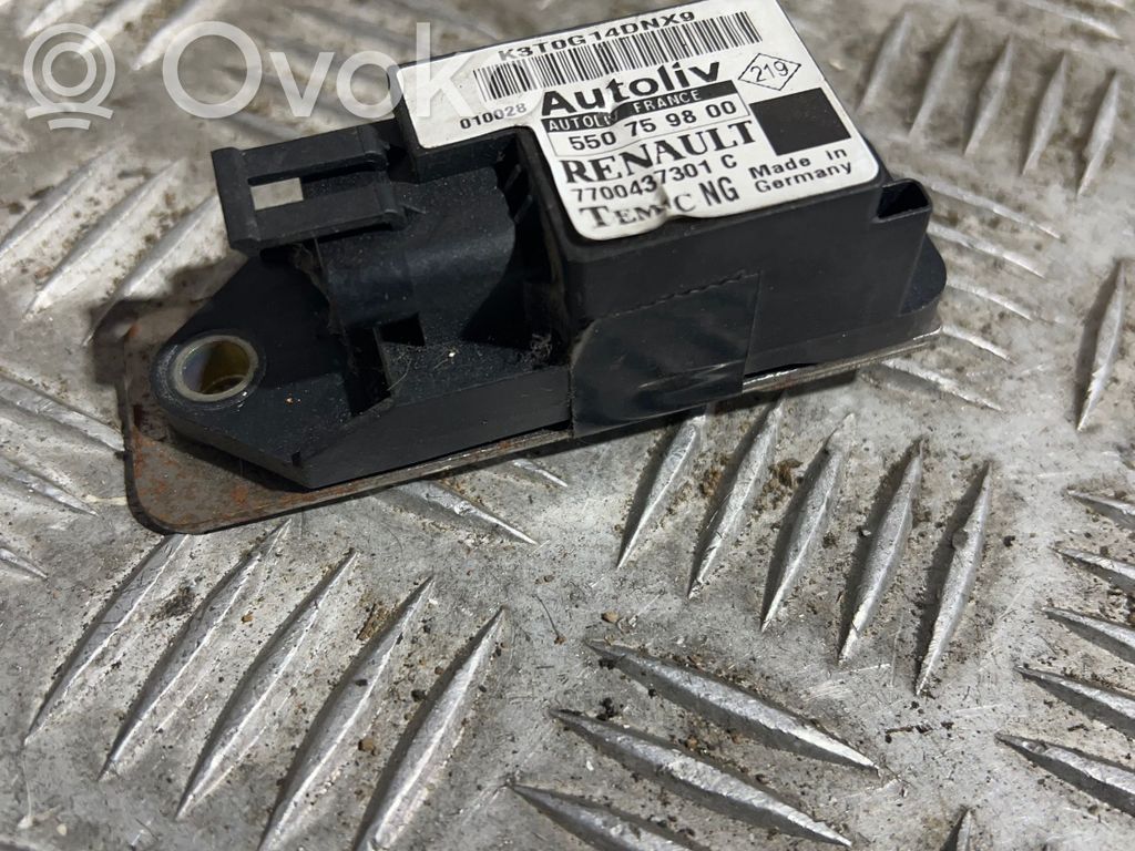 Renault Scenic I Czujnik uderzenia Airbag 