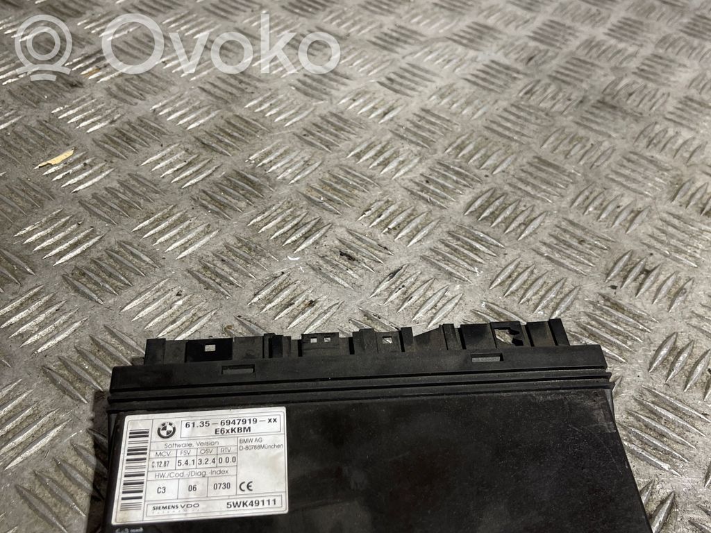 BMW 5 E60 E61 Komforto modulis 