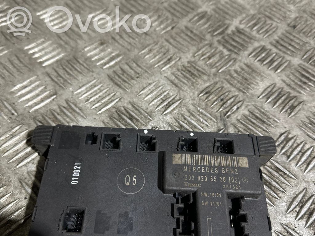 Mercedes-Benz C W203 Door control unit/module 