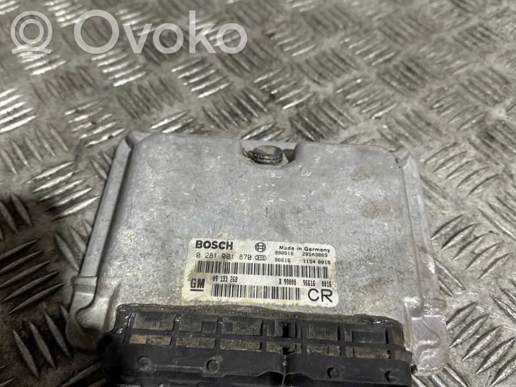 Opel Astra G Engine control unit/module 