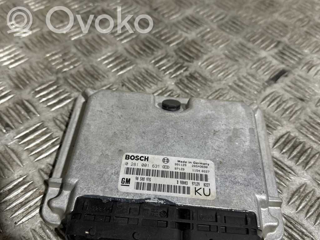 Opel Zafira A Engine control unit/module 