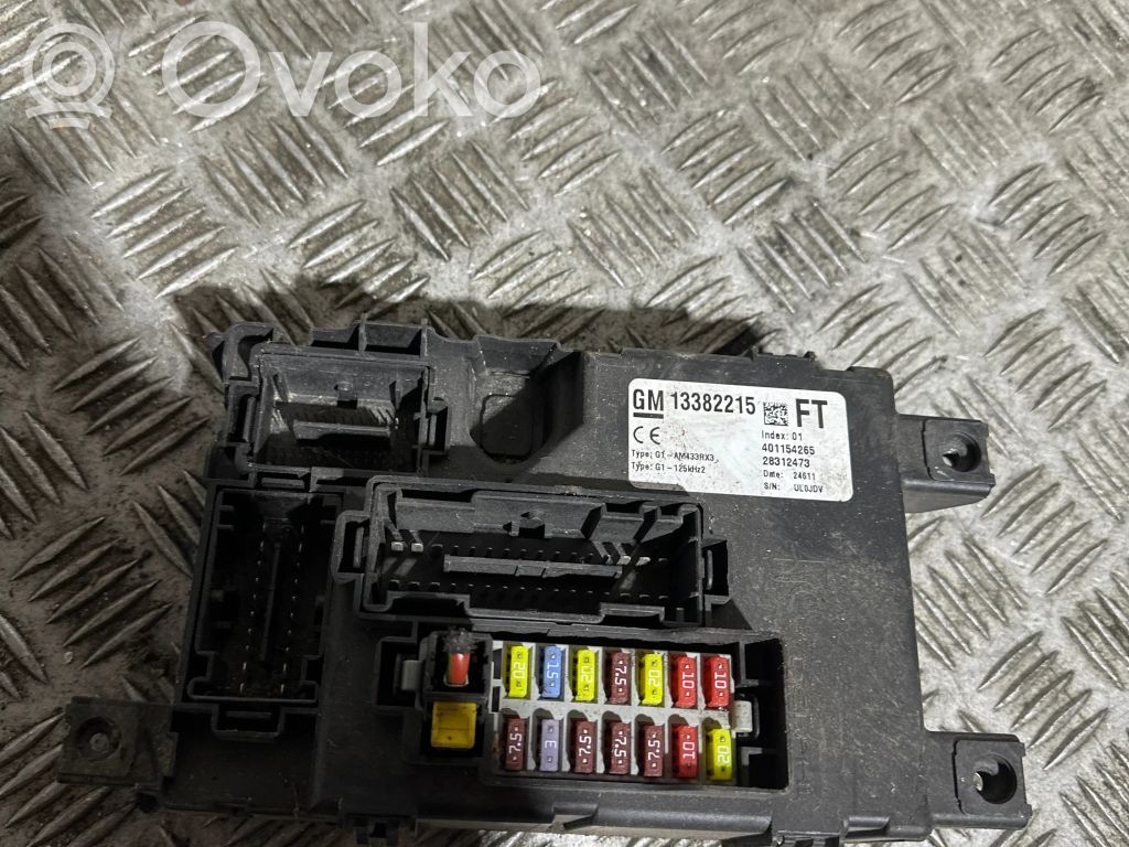Opel Corsa D Mukavuusmoduuli 