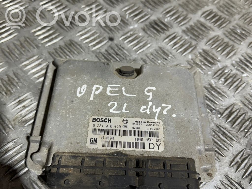 Opel Astra G Engine control unit/module 