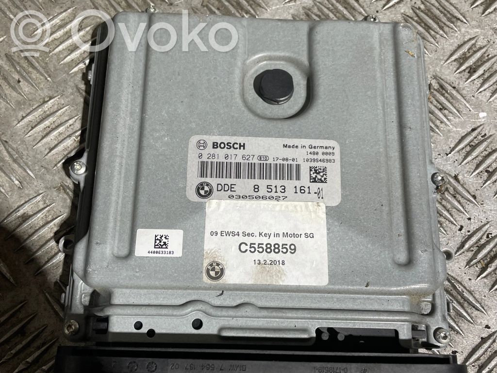 BMW 5 F10 F11 Variklio valdymo blokas 