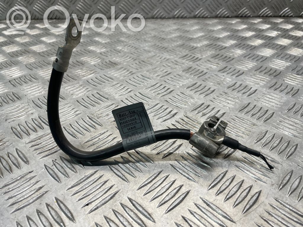 BMW 7 E65 E66 Negative earth cable (battery) 