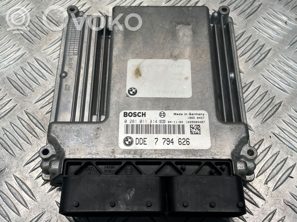 Unidad de control/módulo del motor   7794626