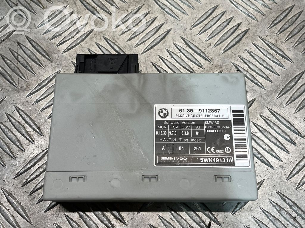 BMW 5 E60 E61 Keyless (KESSY) go control unit/module 