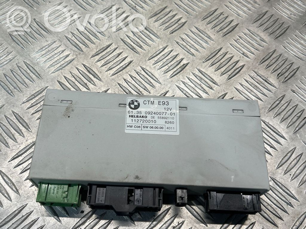 BMW 3 E92 E93 Other control units/modules 