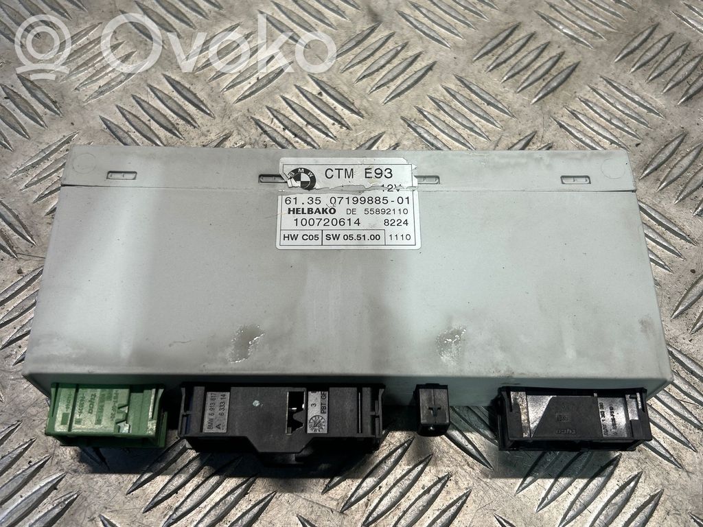 BMW 3 E92 E93 Sunroof control unit/module 