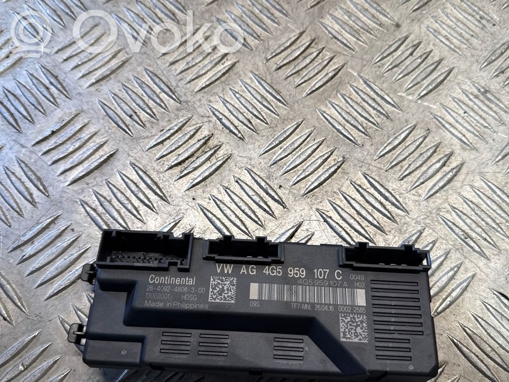 Tailgate/trunk control unit/module   4G5959107C