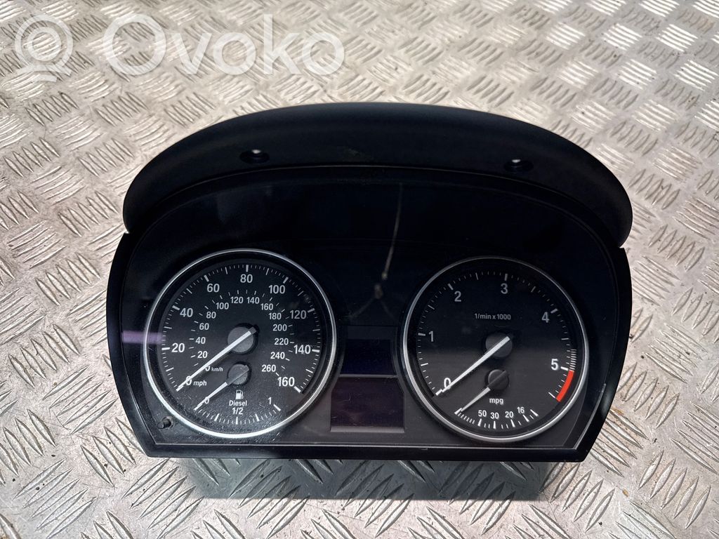BMW 3 E90 E91 Speedometer (instrument cluster) 