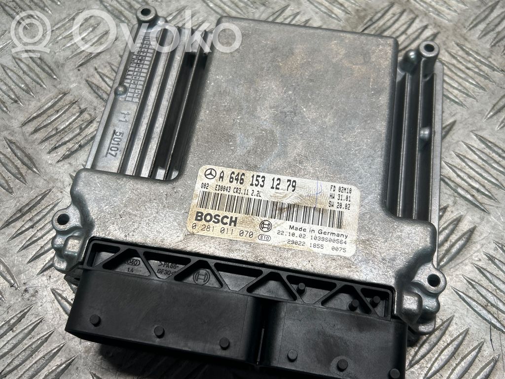 Mercedes-Benz E W211 Engine control unit/module 