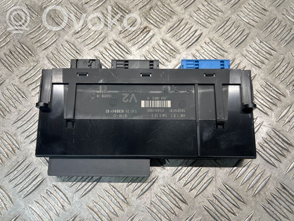 BMW 5 F10 F11 Komforta modulis 