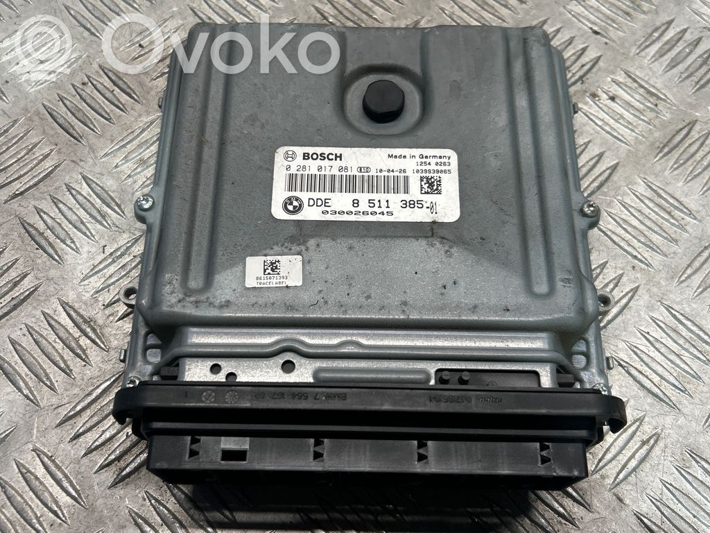 BMW 5 F10 F11 Engine control unit/module 